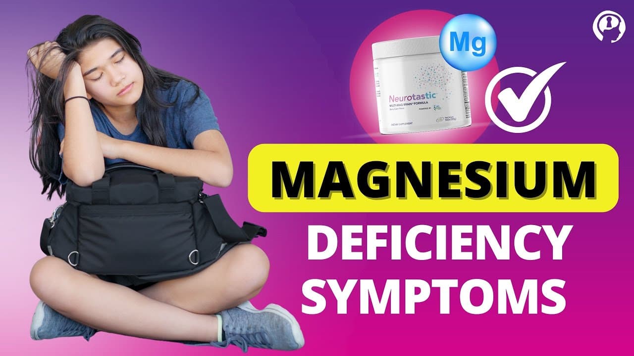 Magnesium Deficiency Symptoms | Regulation First Parenting® | E127