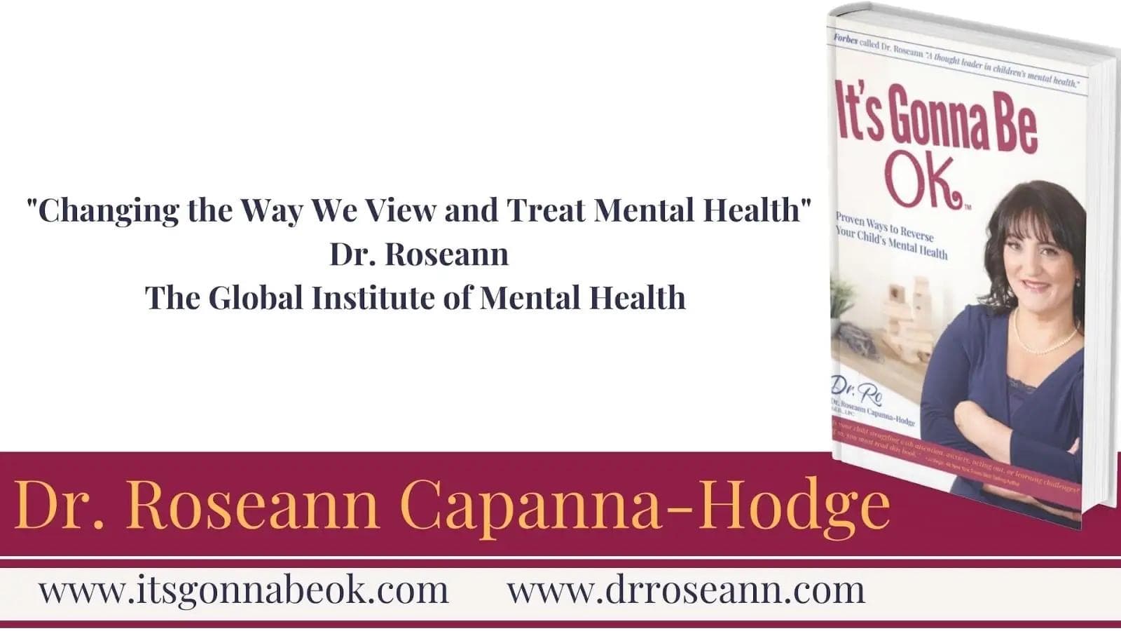 “It’s Gonna Be OK!" | Changing the Way We View and Treat Mental Health