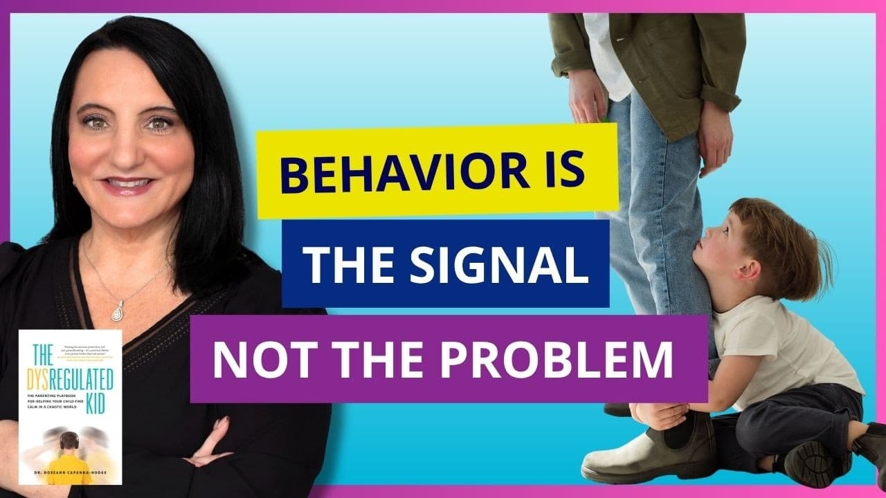Dysregulated Kids podcast episode about behavior as a signal
