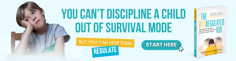 You can’t discipline a child out of survival mode, but you can help them regulate. Start here: The Dysregulated Kid.