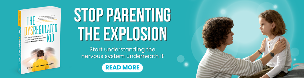 The Dysregulated Kid: Stop parenting the explosion. Start understanding the nervous system underneath it. Read more.