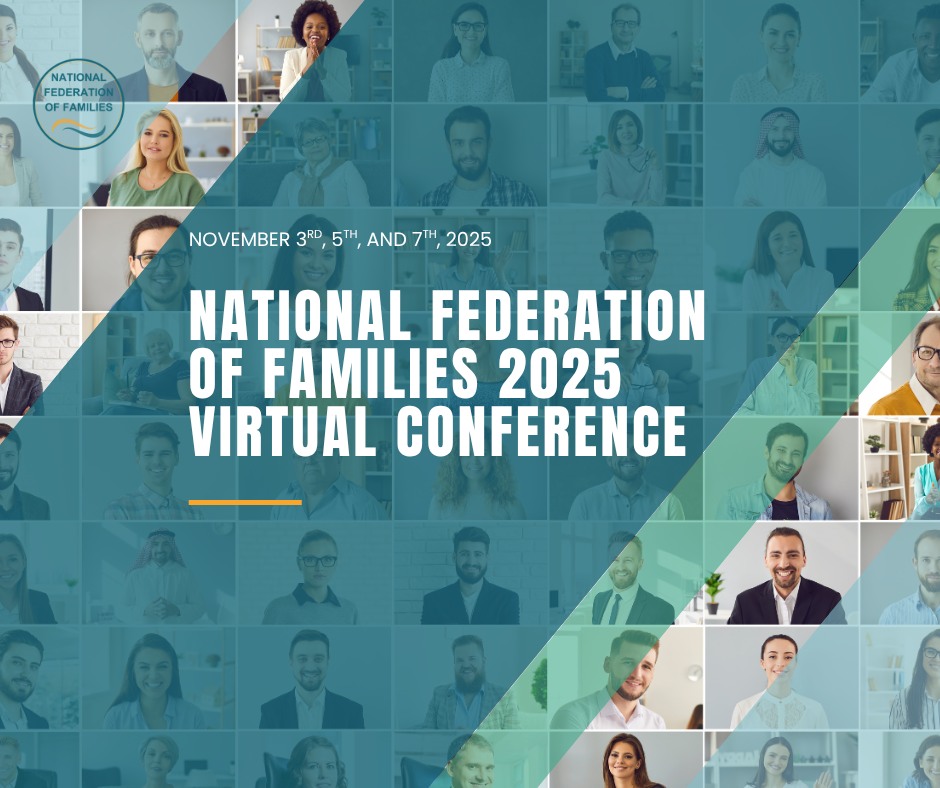National Federation of Families 2025 Virtual Conference promotional graphic