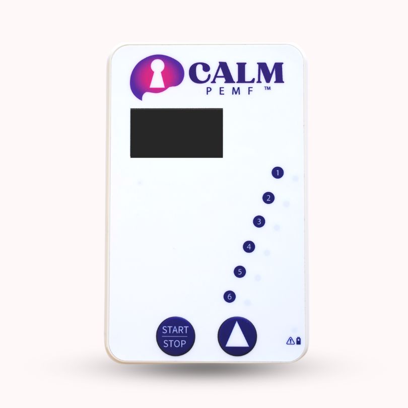 Calm PEMF device with control panel interface